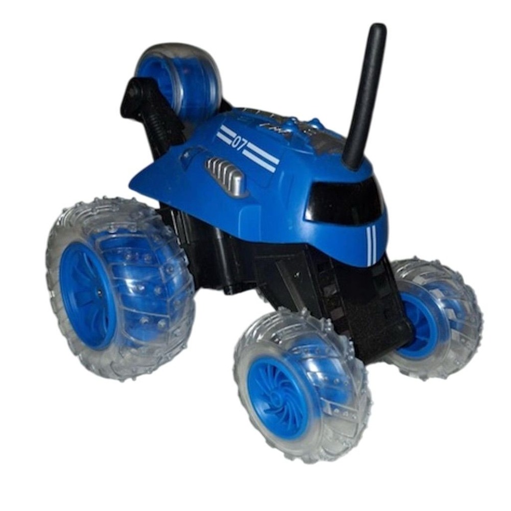 Sharper Image Thunder Tumbler RC Car Blue for‎ Ages 4-7